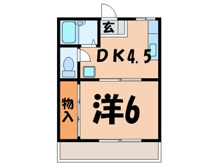 物件間取画像